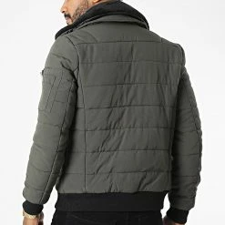 Promo 😍 Doudoune Col Fourrure AB6608 Vert Kaki de Frilivin 🎁 -Promos Frilivin Magasin frilivin 328138 AB6608 2 20220719T155631 04