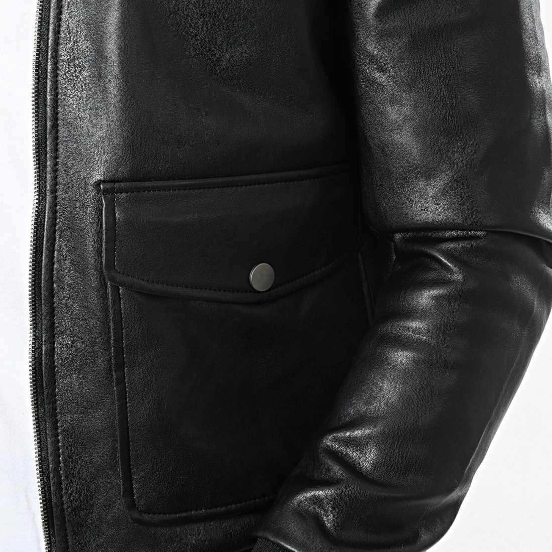 Coupon 💯 Veste Col Fourrure QQ606 Noir de Frilivin ✔️ 4 Coupon 💯 Veste Col Fourrure QQ606 Noir de Frilivin ✔️ – Image 2