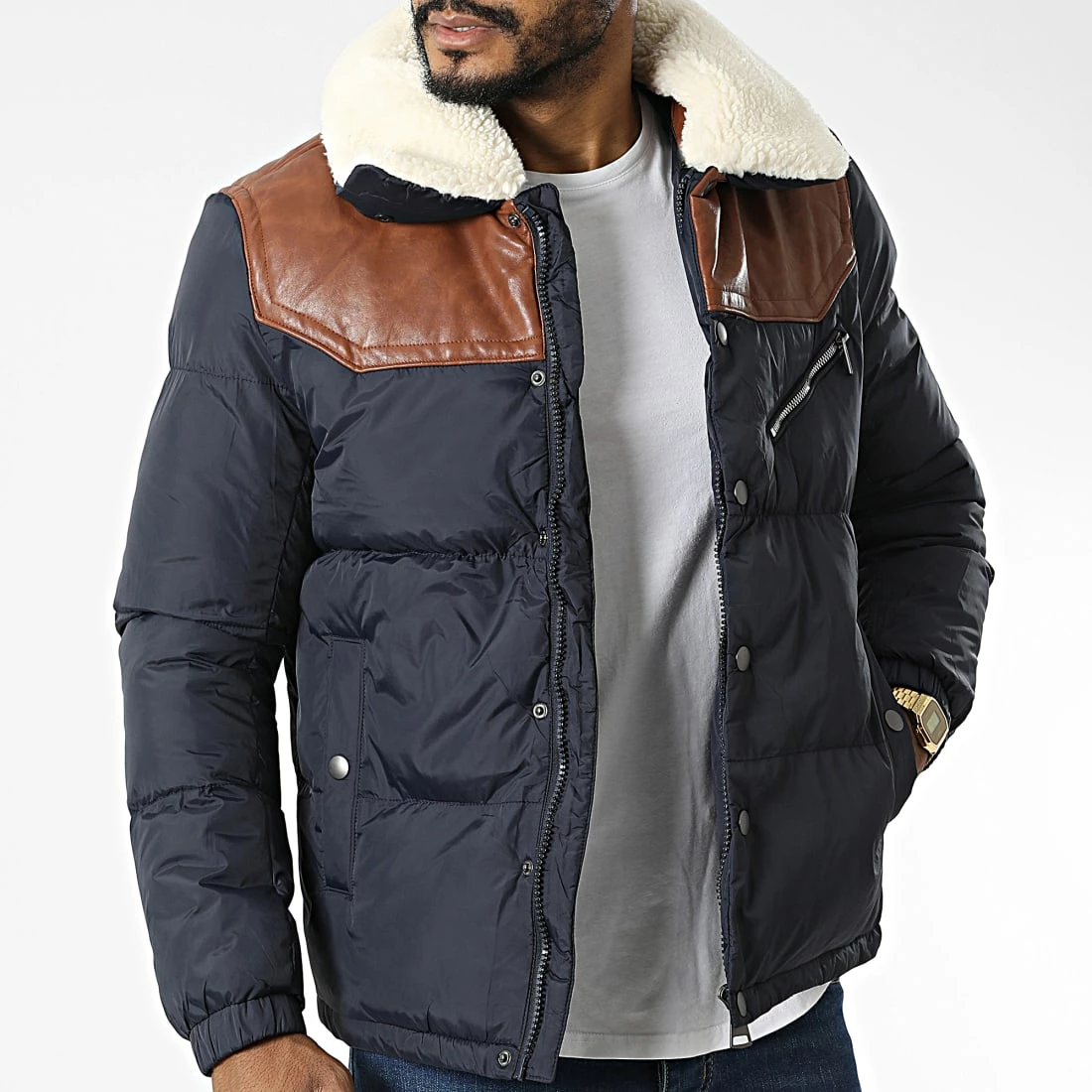 Les meilleures critiques de 🎉 Doudoune Col Fourrure AB6719 Bleu Marine de Frilivin 🔔 5 Les meilleures critiques de 🎉 Doudoune Col Fourrure AB6719 Bleu Marine de Frilivin 🔔 – Image 3