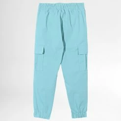 Le moins cher 🌟 Pantalon Cargo Enfant 6003 Turquoise de Frilivin 🌟 -Promos Frilivin Magasin frilivin 329384 6003 GREEN 20220802T160909 04
