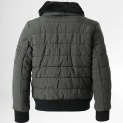 Budget 😀 Veste Bomber Enfant AB6706 Vert Kaki de Frilivin 😉 -Promos Frilivin Magasin frilivin 329392 AB6706 2 20220801T162947 04