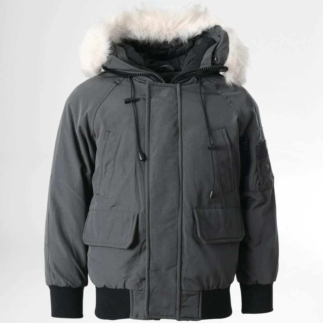 Meilleure affaire ✨ Doudoune Enfant AB6706 Gris de Frilivin ✨ 3 Meilleure affaire ✨ Doudoune Enfant AB6706 Gris de Frilivin ✨