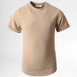 Acheter 🎉 Tee 👕 Shirt Enfant 733 Beige de Frilivin 🔥
