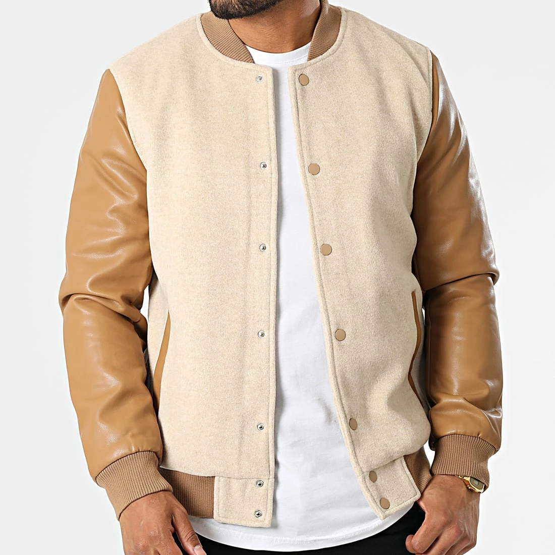 Top 10 🔥 Veste Teddy HP0661 Beige Camel de Frilivin 🎁 5 Top 10 🔥 Veste Teddy HP0661 Beige Camel de Frilivin 🎁 – Image 3