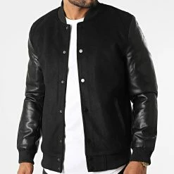 Coupon ✨ Veste Teddy HP0661 Noir de Frilivin 🤩 -Promos Frilivin Magasin frilivin 330689 HP0661 1 20220803T153108 03