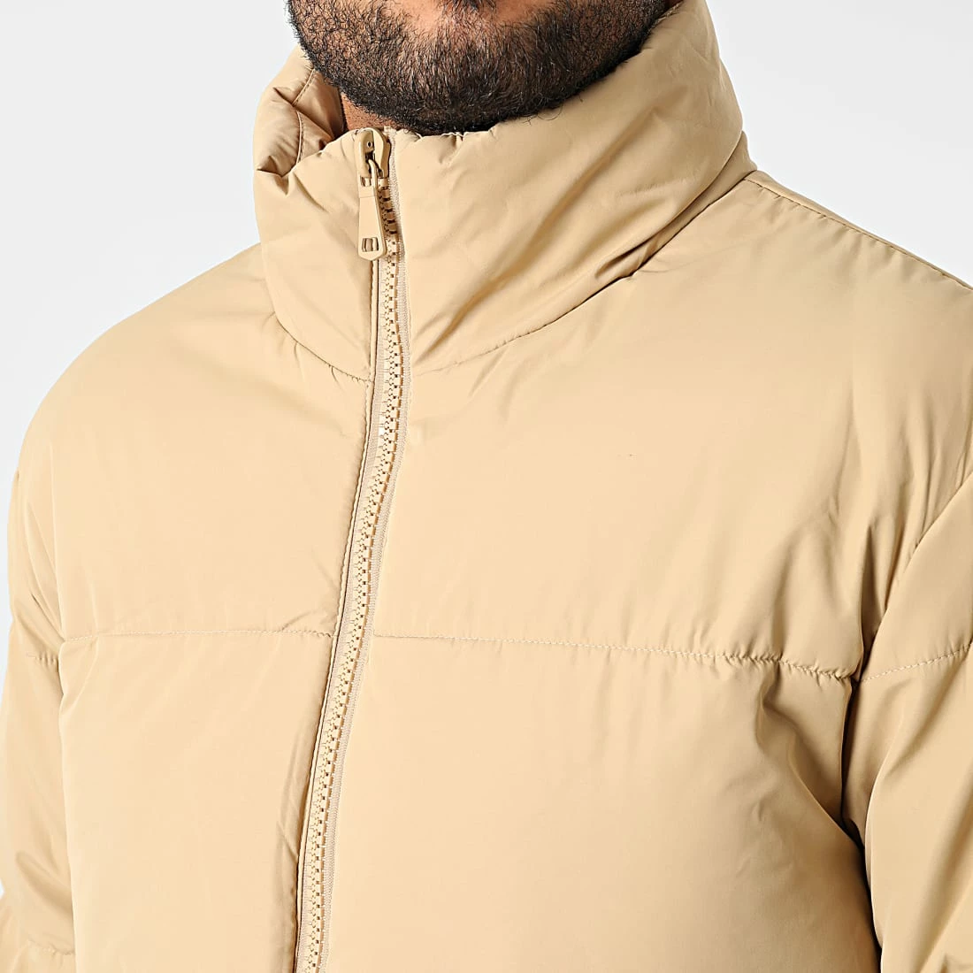 De gros 🎉 Doudoune FD8152 Beige Foncé de Frilivin 🛒 4 De gros 🎉 Doudoune FD8152 Beige Foncé de Frilivin 🛒 – Image 2