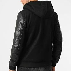 Meilleure vente ✨ Veste Zippée Capuche HP067 Noir de Frilivin ⌛ -Promos Frilivin Magasin frilivin 330777 HP067 1 20220803T154748 04