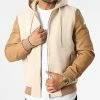 Promo ✔️ Veste Zippée Capuche HP067 Beige Camel de Frilivin 🔔 -Promos Frilivin Magasin frilivin 330781 HP067 5 20220803T155030 01