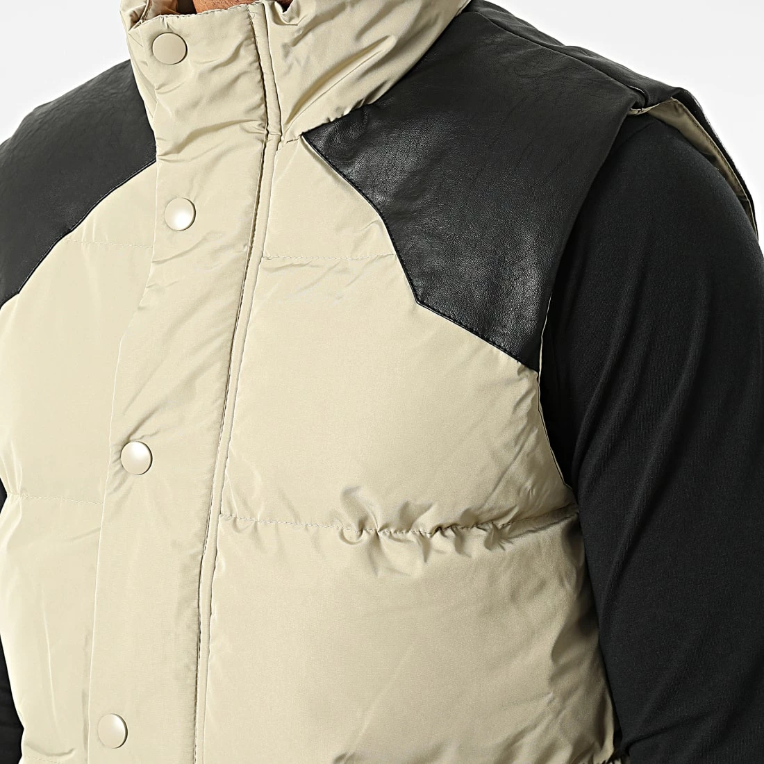 Offres 🔔 Doudoune Sans Manches AB6702 Vert Kaki Clair de Frilivin 😉 4 Offres 🔔 Doudoune Sans Manches AB6702 Vert Kaki Clair de Frilivin 😉 – Image 2