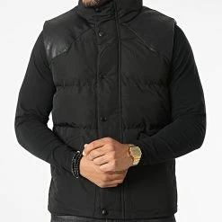 De gros 🎁 Doudoune Sans Manches AB6702 Noir de Frilivin 👏 -Promos Frilivin Magasin frilivin 330831 AB6702 1 20220803T154926 03