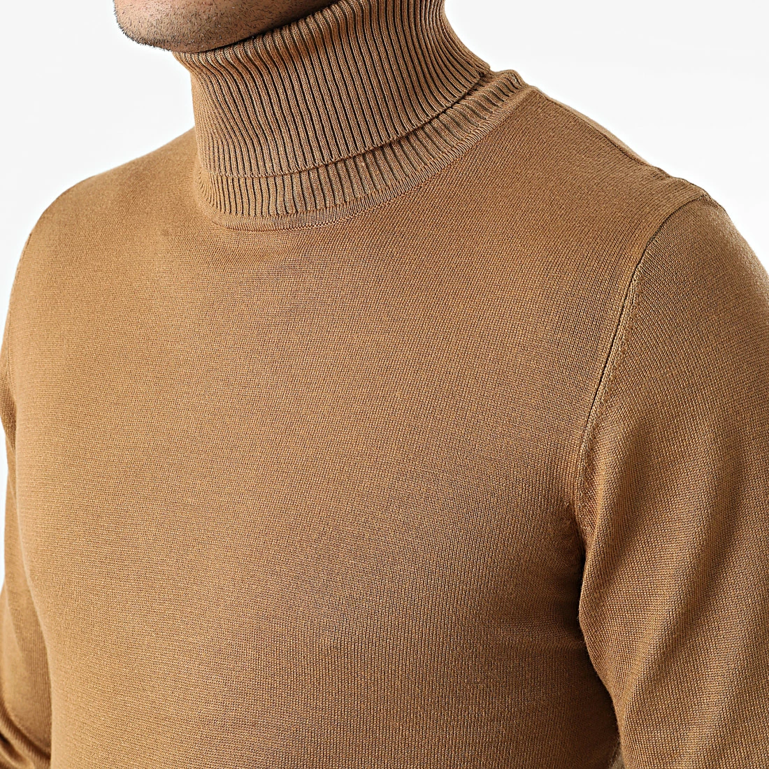Meilleur prix 🧨 Pull Col Roulé M-007 Camel de Frilivin ❤️ 4 Meilleur prix 🧨 Pull Col Roulé M-007 Camel de Frilivin ❤️ – Image 2