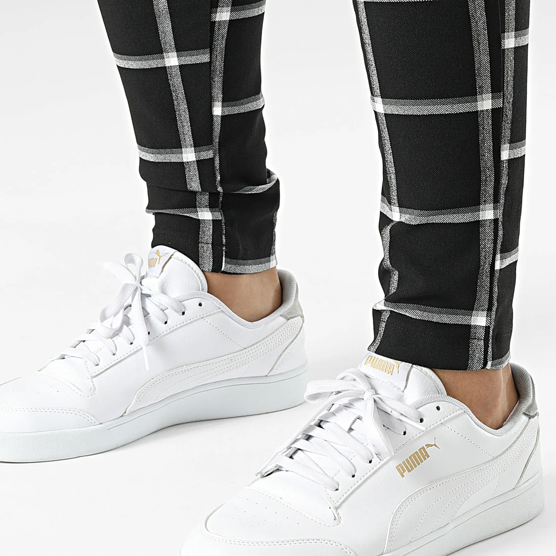 Tout neuf 🔥 Pantalon A Carreaux 10161 Noir Blanc de Frilivin 💯 4 Tout neuf 🔥 Pantalon A Carreaux 10161 Noir Blanc de Frilivin 💯 – Image 2