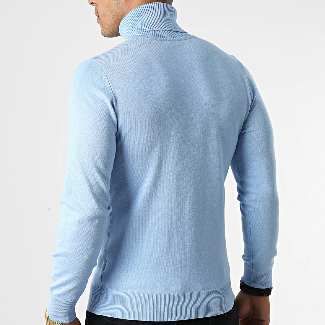 Acheter 👏 Pull Col Roulé M-080 Bleu Ciel de Frilivin ❤️ 6 Acheter 👏 Pull Col Roulé M-080 Bleu Ciel de Frilivin ❤️ – Image 4