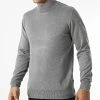 Nouveau ⌛ Pull Col Cheminée M-052 Gris Chiné de Frilivin 😍 -Promos Frilivin Magasin frilivin 330869 M 052 INFIOWER GRAY 20220805T144403 01