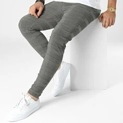 Budget 😉 Pantalon A Carreaux 10155 Beige Foncé de Frilivin 🔥 -Promos Frilivin Magasin frilivin 330891 10155 6 20220816T160909 03