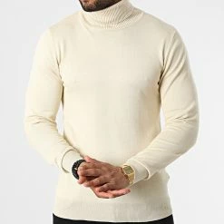 Promo 💯 Pull Col Roulé M-012 Beige de Frilivin ⌛ 7 Promo 💯 Pull Col Roulé M-012 Beige de Frilivin ⌛ -Promos Frilivin Magasin frilivin 330901 M 012 BEIGE 20220805T102618 03