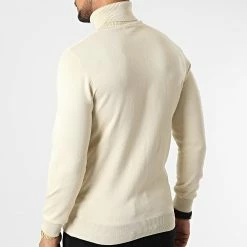 Promo 💯 Pull Col Roulé M-012 Beige de Frilivin ⌛ 8 Promo 💯 Pull Col Roulé M-012 Beige de Frilivin ⌛ -Promos Frilivin Magasin frilivin 330901 M 012 BEIGE 20220805T102620 04