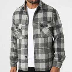 Coupon 🥰 Surchemise Carreaux HP03233 Gris de Frilivin 🔥 -Promos Frilivin Magasin frilivin 330906 HP03233 4 20220805T102645 03