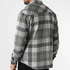 Coupon 🥰 Surchemise Carreaux HP03233 Gris de Frilivin 🔥 -Promos Frilivin Magasin frilivin 330906 HP03233 4 20220805T102647 04