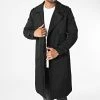 Le moins cher 🥰 Manteaux Trench 🧥 Coat FSX2112B Noir de Frilivin 👏 -Promos Frilivin Magasin frilivin 330909 FSX2112B 1 20220811T142717 01