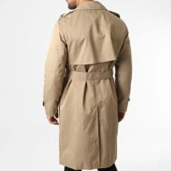 Le moins cher 😀 Manteaux Trench 🧥 Coat FSX2112B Beige de Frilivin 🧨 -Promos Frilivin Magasin frilivin 330911 FSX2112B 5 20220805T104850 04