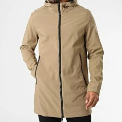 Le moins cher 😀 Veste Zippée Capuche DL079 Beige de Frilivin ⌛ -Promos Frilivin Magasin frilivin 330935 DL079 5 20220803T155305 03