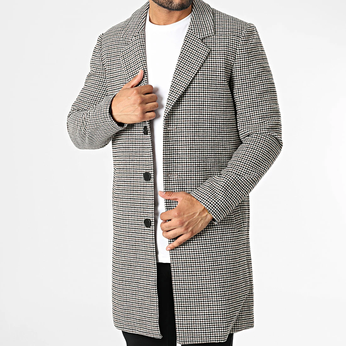 De gros ❤️ Manteau FSX2113B Beige Marron Noir de Frilivin 🧨 3 De gros ❤️ Manteau FSX2113B Beige Marron Noir de Frilivin 🧨