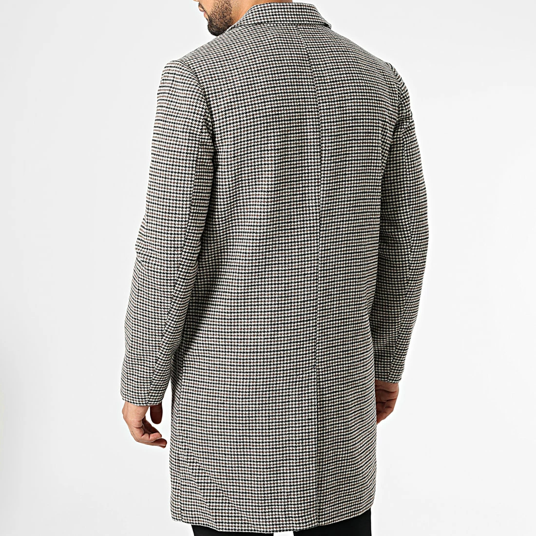 De gros ❤️ Manteau FSX2113B Beige Marron Noir de Frilivin 🧨 6 De gros ❤️ Manteau FSX2113B Beige Marron Noir de Frilivin 🧨 – Image 4