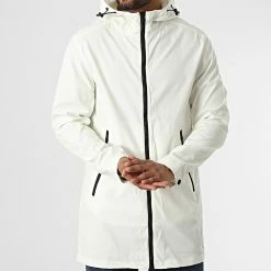 Sortie ✨ Veste Zippée Capuche DL079 Beige Clair de Frilivin ⭐