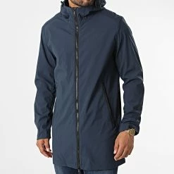 Meilleur prix 🥰 Veste Zippée Capuche DL079 Bleu Marine de Frilivin 😀 -Promos Frilivin Magasin frilivin 330951 DL079 3 20220804T161219 03