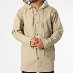 Sortie 🌟 Veste Zippée Capuche DL21A1 Beige de Frilivin ✔️ -Promos Frilivin Magasin frilivin 330955 DL21A1 5 20220803T155418 03