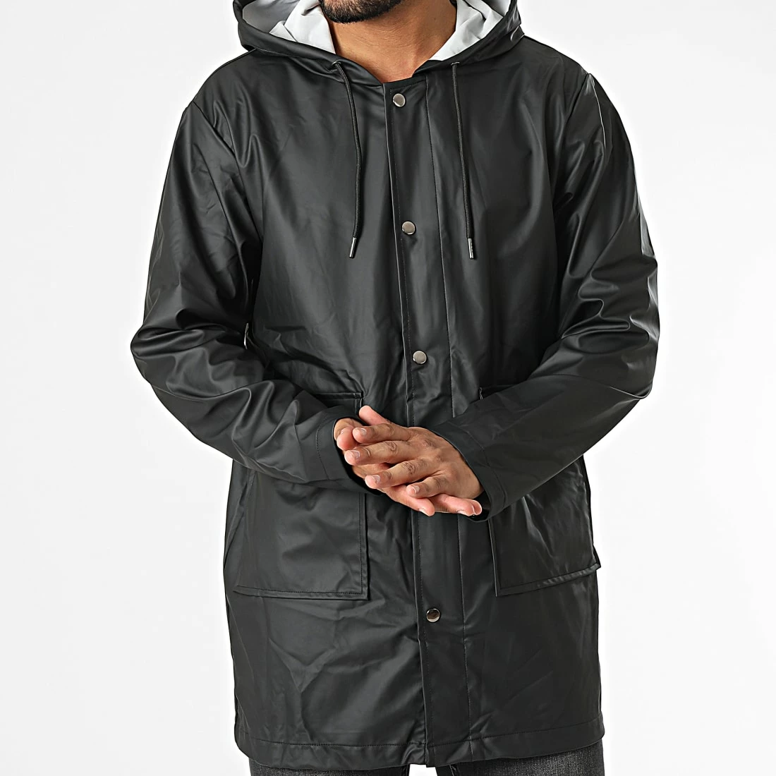 Coupon 👏 Veste Zippée Capuche DL21A1 Noir de Frilivin 🎁 5 Coupon 👏 Veste Zippée Capuche DL21A1 Noir de Frilivin 🎁 – Image 3