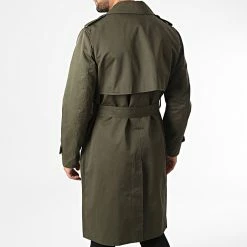 Coupon 🎁 Manteaux Trench 🧥 Coat FSX2112B Vert Kaki de Frilivin 😀 -Promos Frilivin Magasin frilivin 330960 FSX2112B 2 20220805T104821 04