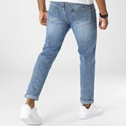 Meilleure affaire 💯 Jean Slim VJ408 Bleu Denim de Frilivin 😉 -Promos Frilivin Magasin frilivin 330963 VJ408 31 20220810T153711 04