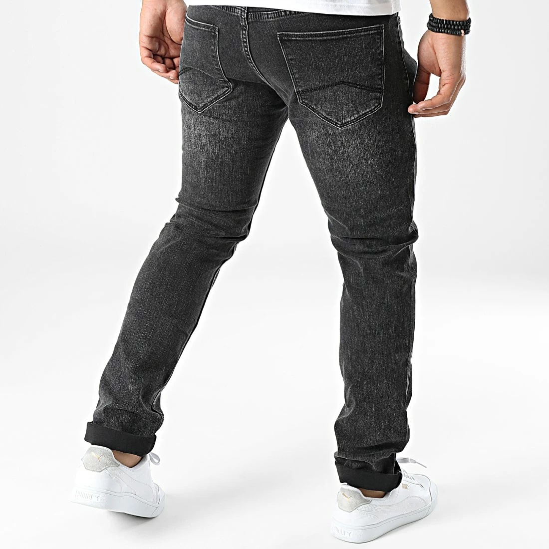 Acheter 🔥 Jean Slim VJ406 Noir de Frilivin 😀 6 Acheter 🔥 Jean Slim VJ406 Noir de Frilivin 😀 – Image 4