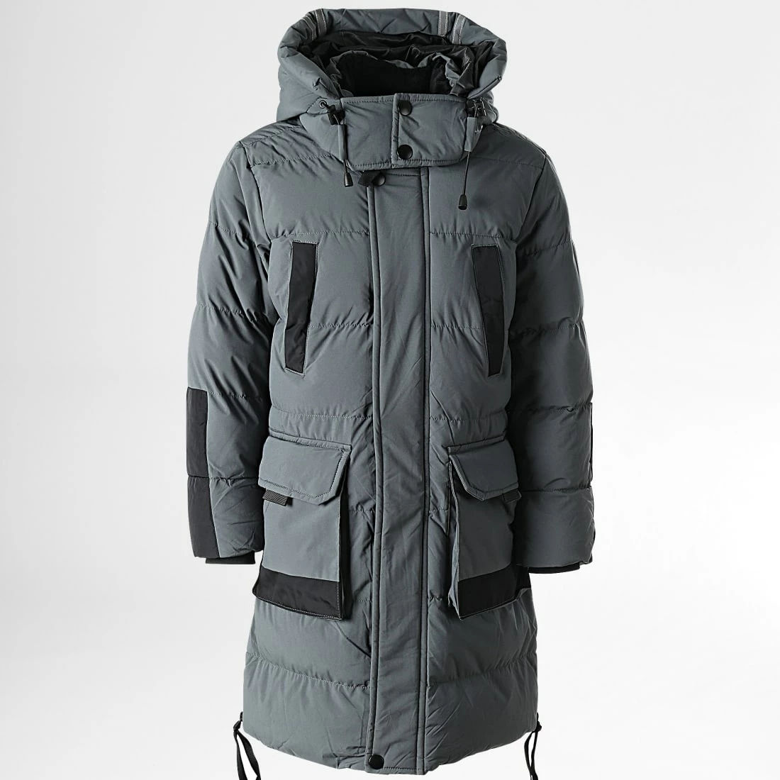 Budget ⭐ Parka Capuche Enfant AB6707 Gris de Frilivin ✔️ 3 Budget ⭐ Parka Capuche Enfant AB6707 Gris de Frilivin ✔️