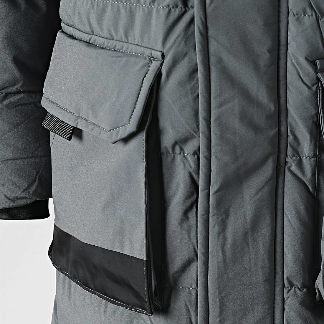 Budget ⭐ Parka Capuche Enfant AB6707 Gris de Frilivin ✔️ 4 Budget ⭐ Parka Capuche Enfant AB6707 Gris de Frilivin ✔️ – Image 2