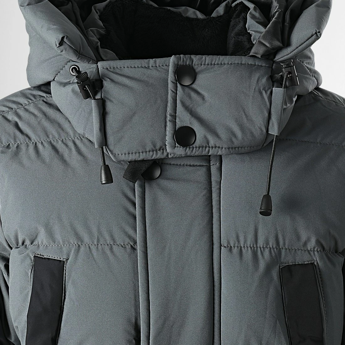 Budget ⭐ Parka Capuche Enfant AB6707 Gris de Frilivin ✔️ 5 Budget ⭐ Parka Capuche Enfant AB6707 Gris de Frilivin ✔️ – Image 3