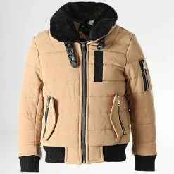 Acheter 🛒 Veste Bomber Enfant AB6706 Beige de Frilivin 😍