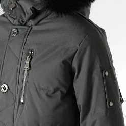 Nouveau 🎉 Parka Capuche Fourrure Enfant FD898 Gris de Frilivin ❤️ -Promos Frilivin Magasin frilivin 334042 FD898 4 20220901T155937 03