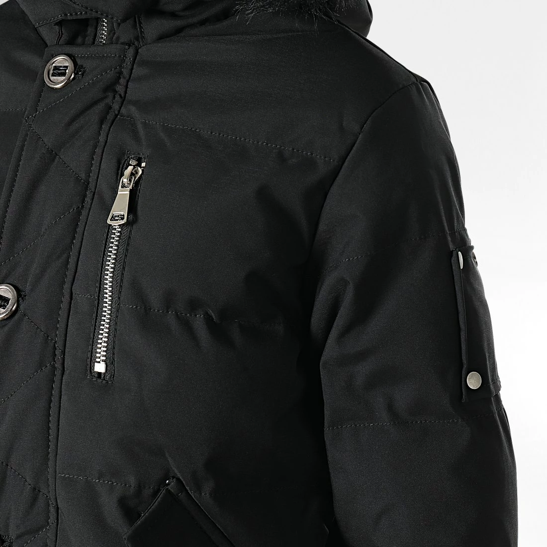 Vente flash ⭐ Parka Capuche Fourrure Enfant FD898 Noir de Frilivin 👍 5 Vente flash ⭐ Parka Capuche Fourrure Enfant FD898 Noir de Frilivin 👍 – Image 3