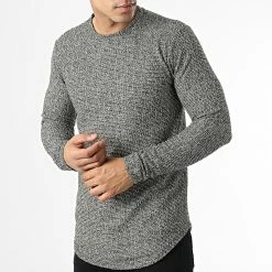 Vente flash 👍 Tee 👚 Shirt Oversize Manches Longues X16126 Noir Blanc Jaune de Frilivin 🌟 -Promos Frilivin Magasin frilivin 334400 X16126 YELLOW 20220830T151014 03