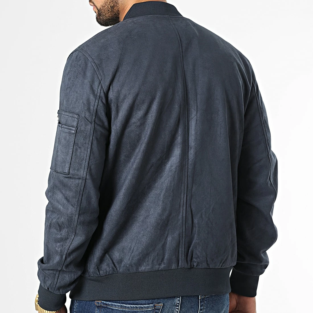 Top 10 🛒 Veste Bomber BB003 Bleu Marine de Frilivin 🥰 6 Top 10 🛒 Veste Bomber BB003 Bleu Marine de Frilivin 🥰 – Image 4