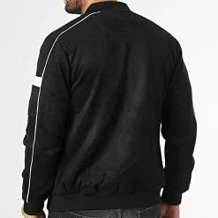 Remise 🤩 Veste Bomber QQ1605 Noir de Frilivin 🔔 -Promos Frilivin Magasin frilivin 334402 QQ1605 1 20220829T155801 04