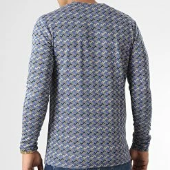 Acheter 🌟 Tee 👚 Shirt Manches Longues X16218 Bleu Roi de Frilivin ⭐ -Promos Frilivin Magasin frilivin 334427 X16218 BLUE 20220829T160013 04