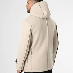 Meilleure affaire 👏 Veste Capuche X16250 Beige de Frilivin 💯 -Promos Frilivin Magasin frilivin 334495 X16250 20220826T145824 04