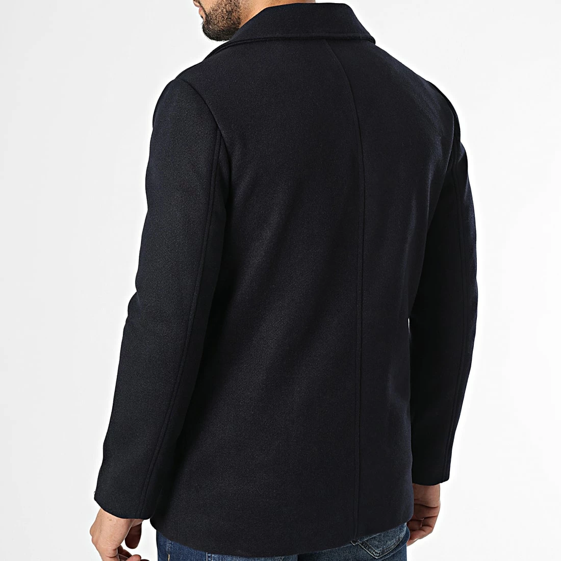 Offres 🎁 Veste FSX2116B Bleu Marine de Frilivin 🔥 6 Offres 🎁 Veste FSX2116B Bleu Marine de Frilivin 🔥 – Image 4