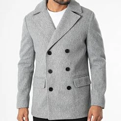 Grosses soldes 🔔 Veste FSX2116B Gris Chiné de Frilivin 👏