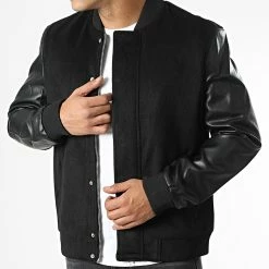 Tout neuf ⌛ Veste Zippée HP06C73 Noir de Frilivin ✔️