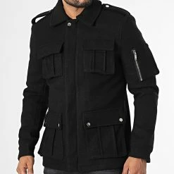 Nouveau 🌟 Veste Zippée HP0662 Noir de Frilivin 😉 -Promos Frilivin Magasin frilivin 334593 HP0662 1 20220829T155610 03